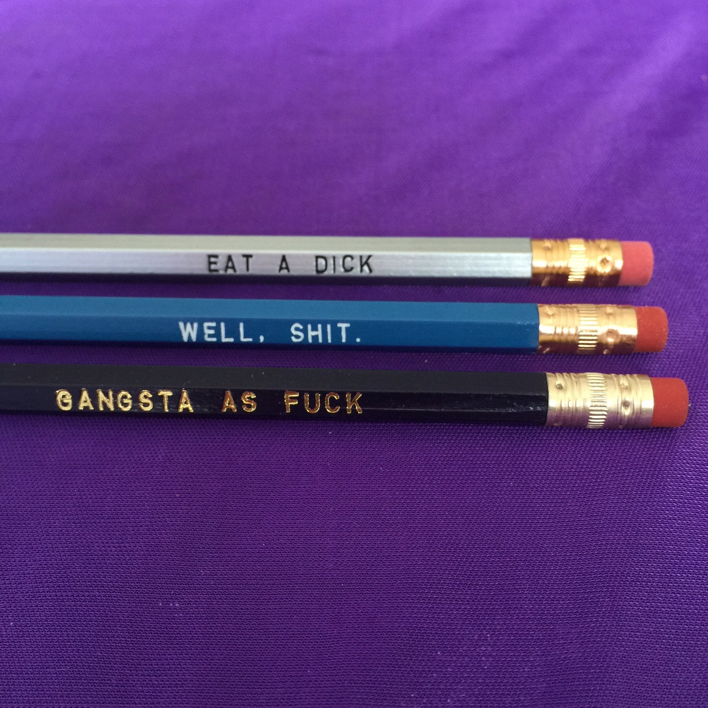 Sweary Pencils - Assorted Blue