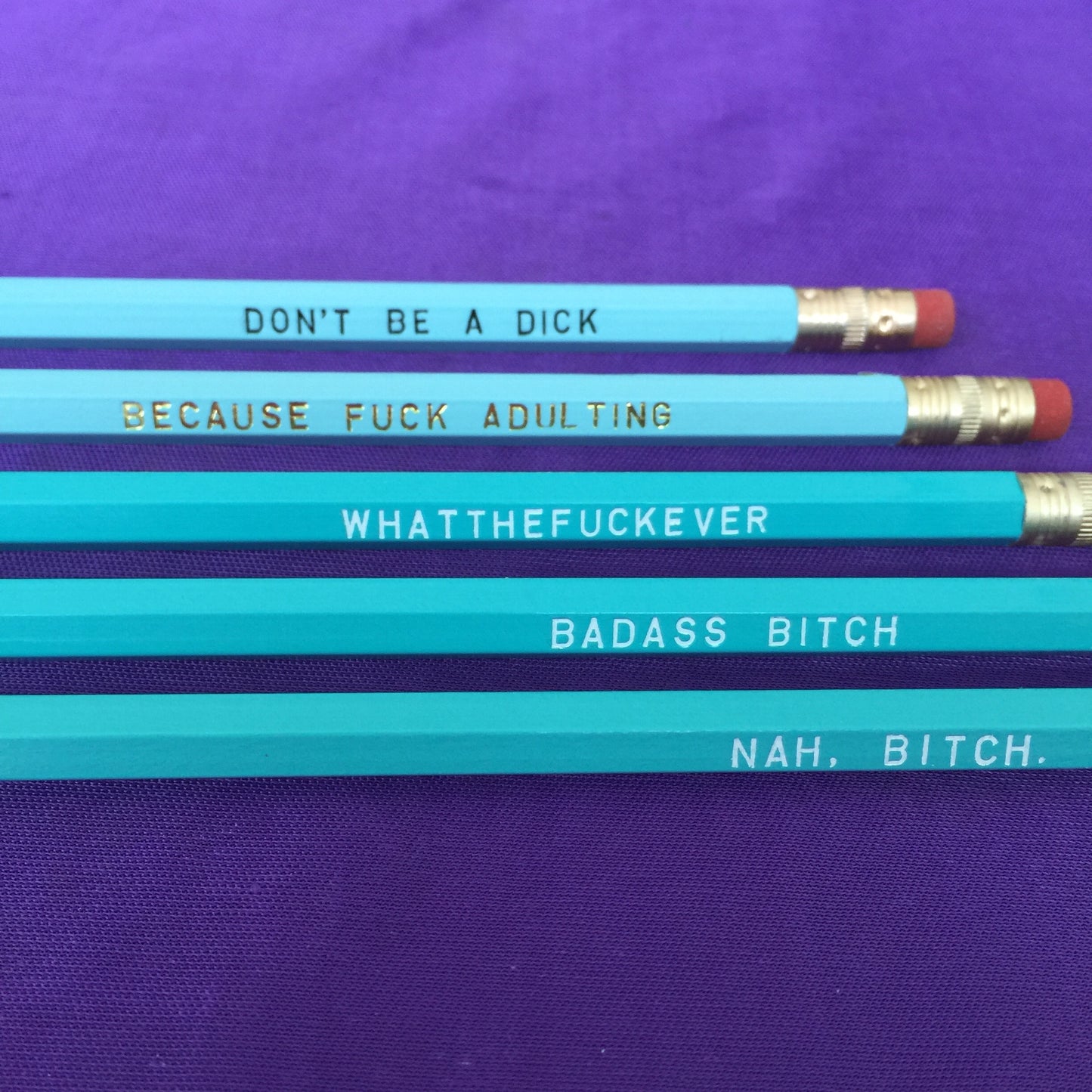Sweary Pencils - Blue