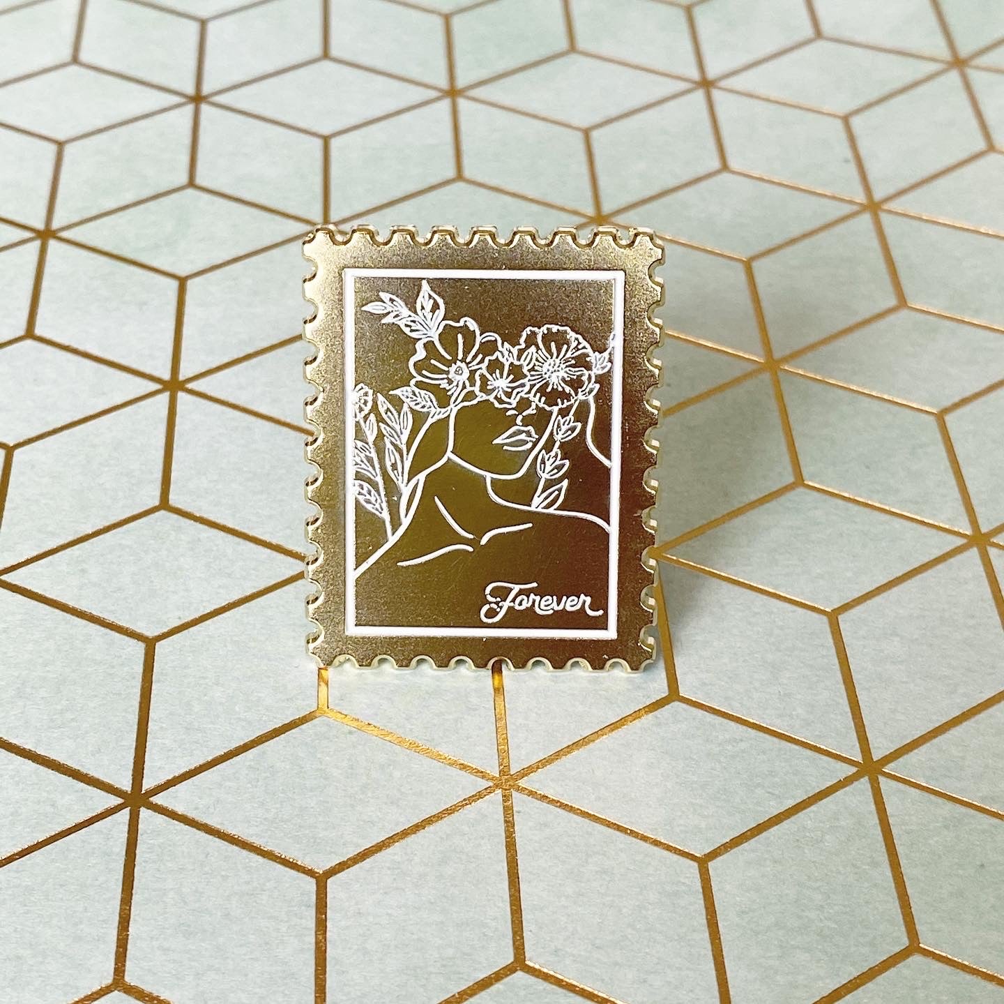 Forever Stamp Pin