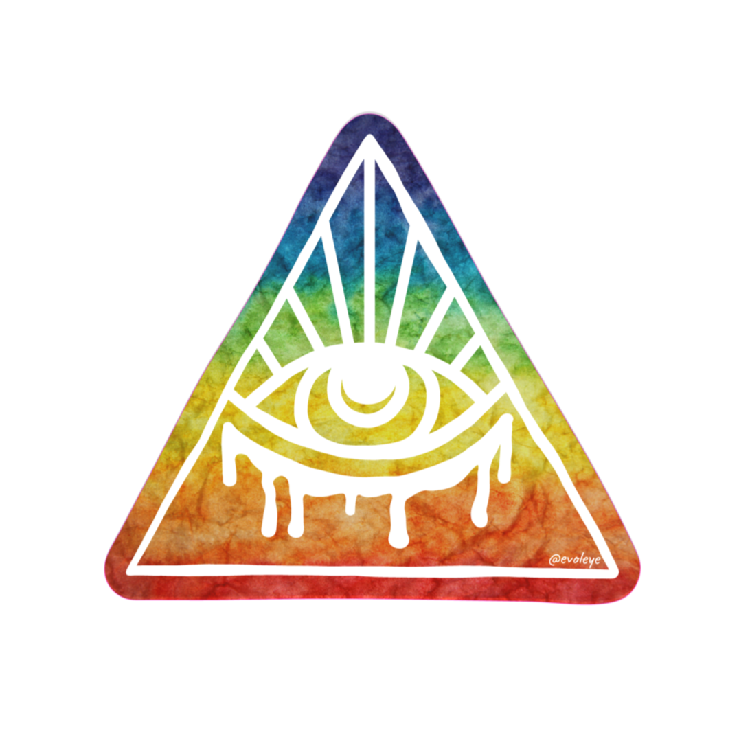 Pride Evol-Eye Sticker
