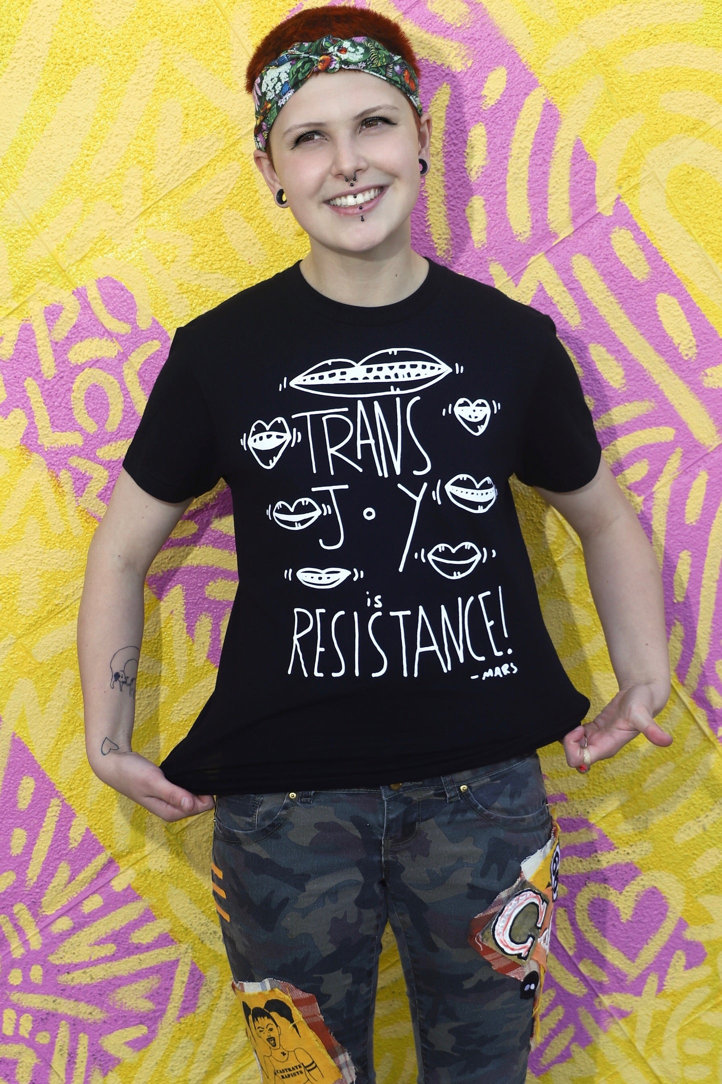 Trans Joy Is Resistance Tee