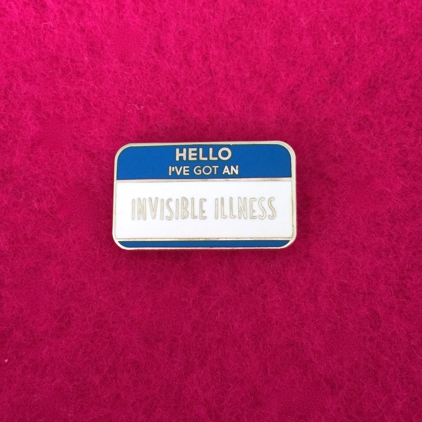 Invisible Illness Pin
