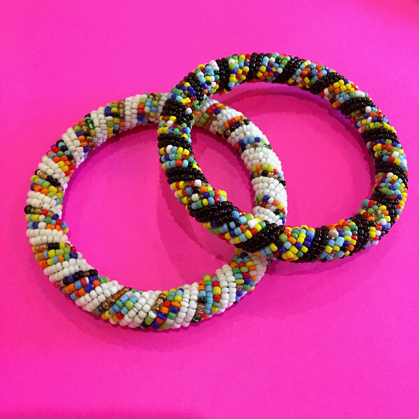 Beaded Spiral Bracelets