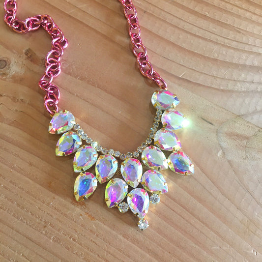 Rhinestone Gala Necklace