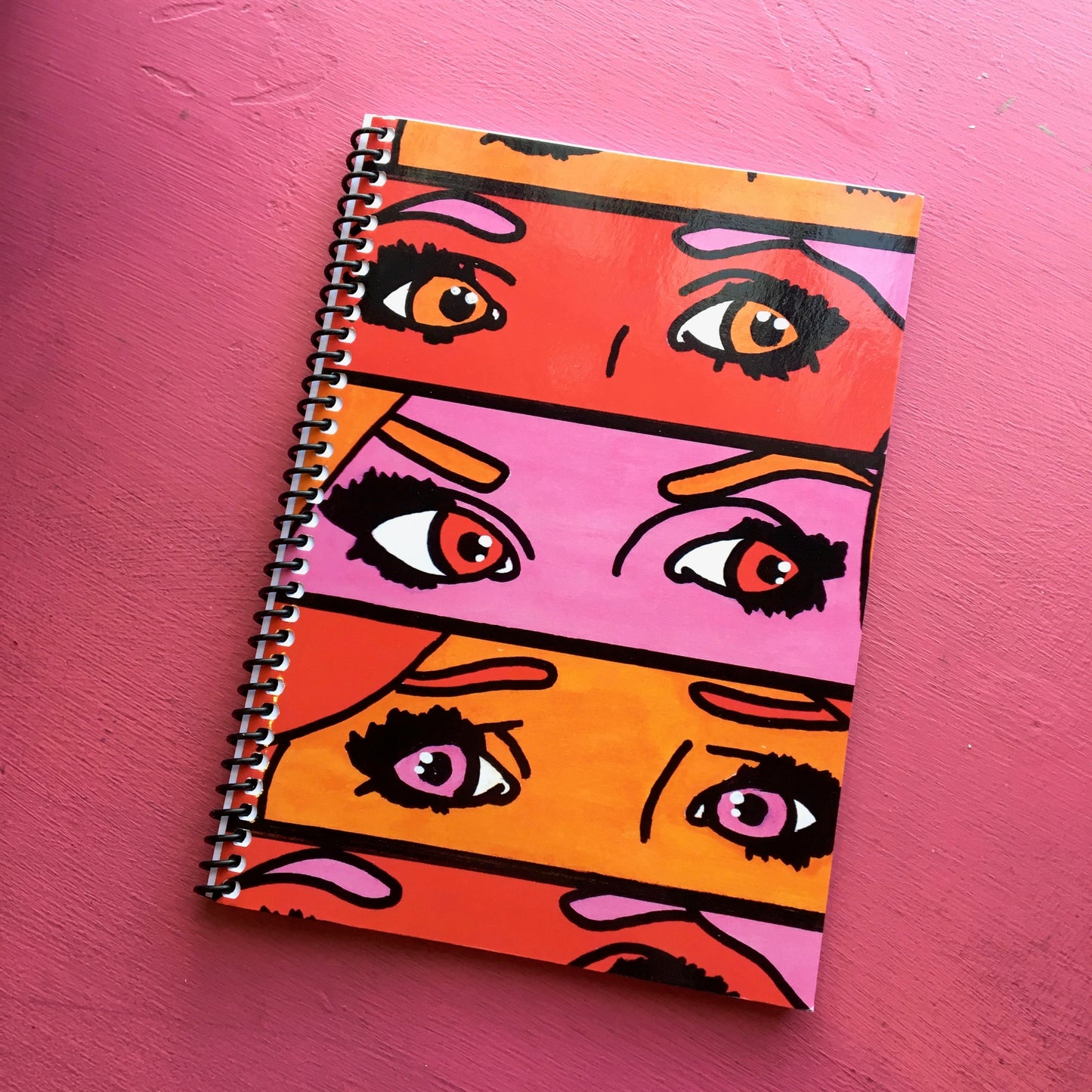 Pop Art Girl Notebook