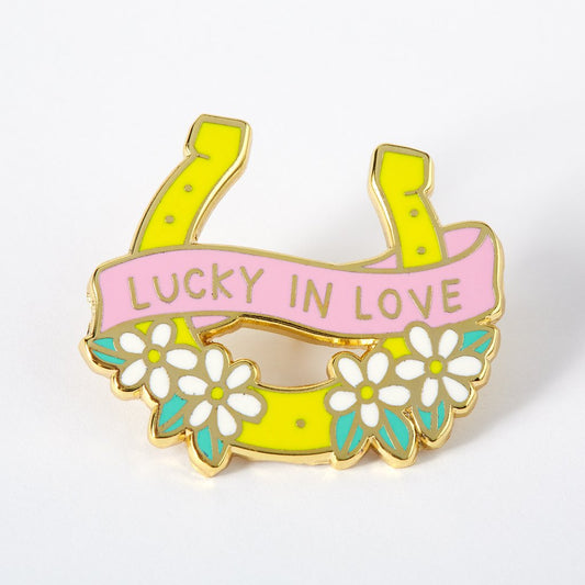 Lucky in Love Pin