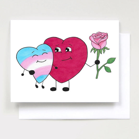 Trans Love Greeting Card
