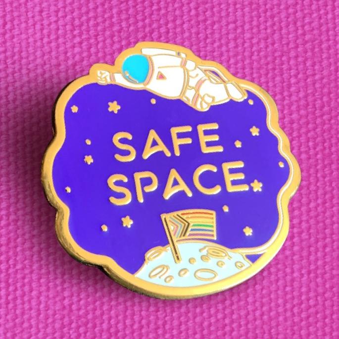 Safe Space Pin